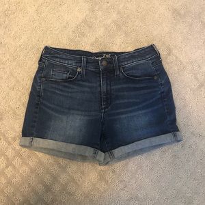 Denim shorts